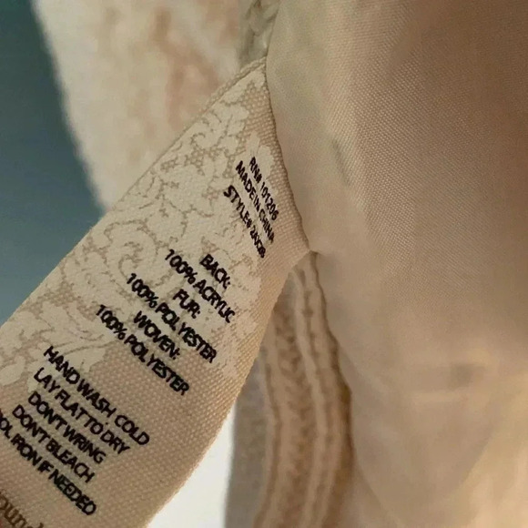 Soft Surroundings NWT heavenly soft St Moritz vest - ivory - small - pockets - Picture 4 of 9